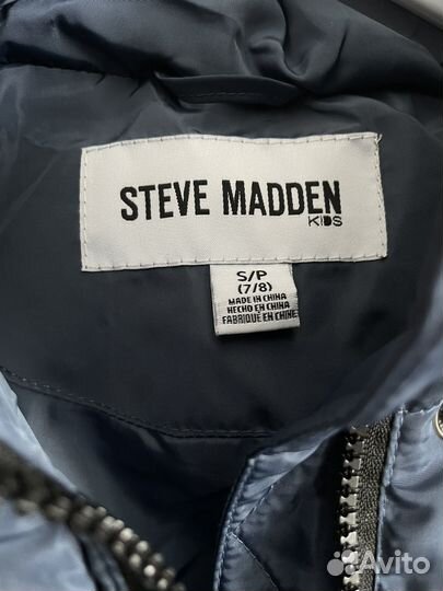 Пуховик детский 7-8 лет steve madden kids