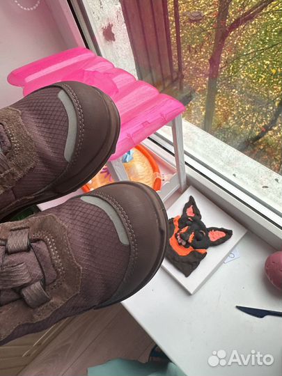 Сапоги зимние ecco 28