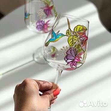 Панно. Ручная работа. Витражная роспись