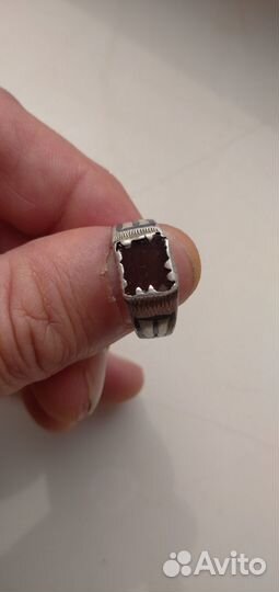 Старинное серебряное кольцо