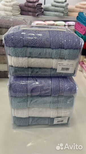 Полотенце банное махровое турция