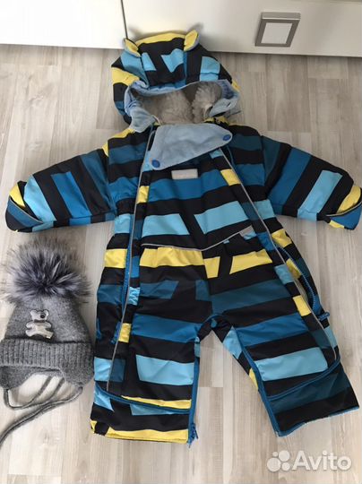 Комбинезон 2в1 на мальчика 74