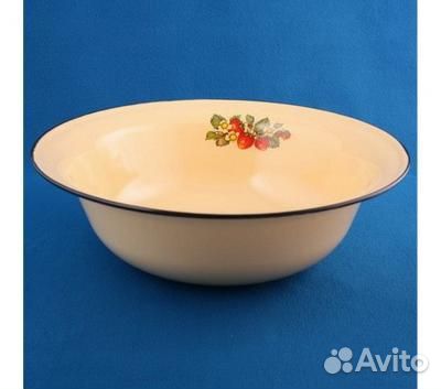 Эмалированный таз новый