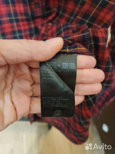 Рубашка женская uniqlo 40 42