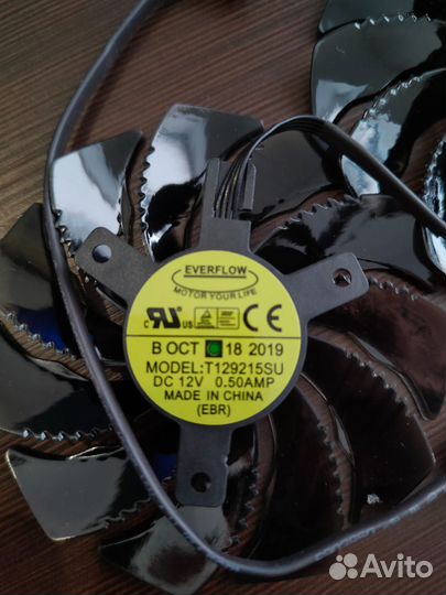 Вентиляторы (кулеры) для видеокарт Gigabyte 87мм