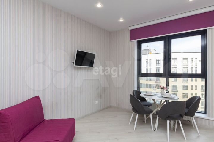 Квартира-студия, 39 м², 18/19 эт.