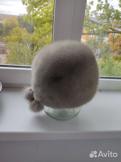 Шапка норковая женская