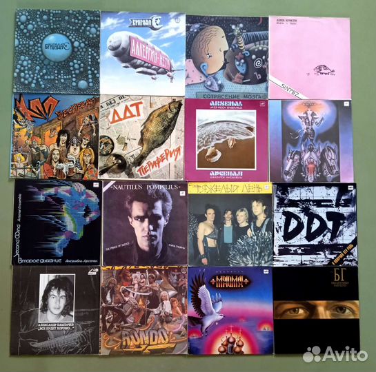 Виниловые пластинки Рок