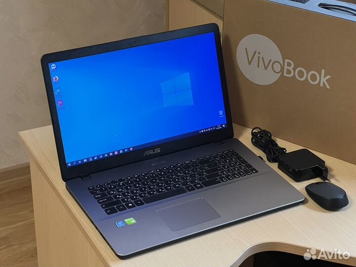 Ноутбук Asus Vivibook, 17.3 дюйма, модель x705m