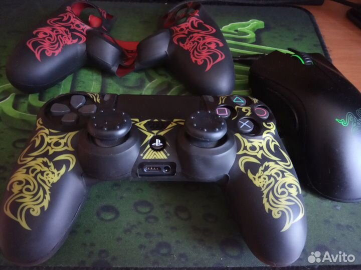 Защитный силиконовый чехол для dualshock PS4