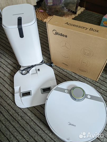 Робот пылесос midea s8+ со станцией самоочистки