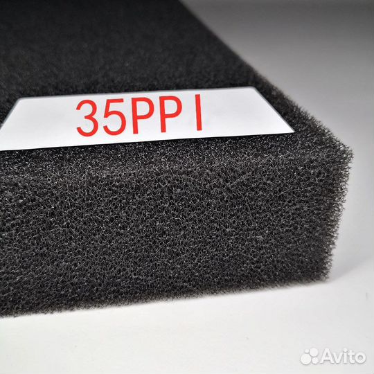 Губка для фильтра 50х50х4 см (поролон для фильтра)