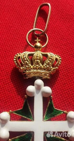 Орден Святых Маврикия и Лазаря 1900-46 гг. Италия