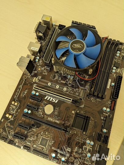 Материнская плата z270 asus