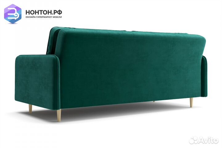 Диван книжка Эстет изумрудный