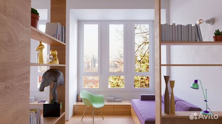 3d визуализация интерьера