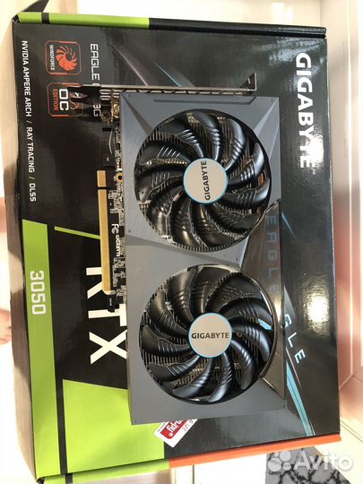 Видеокарта gtx3050