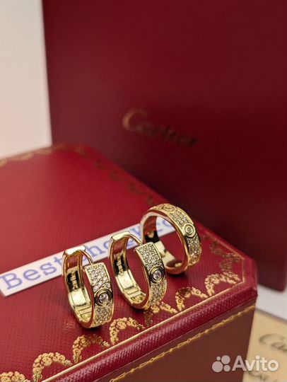 Серьги Cartier