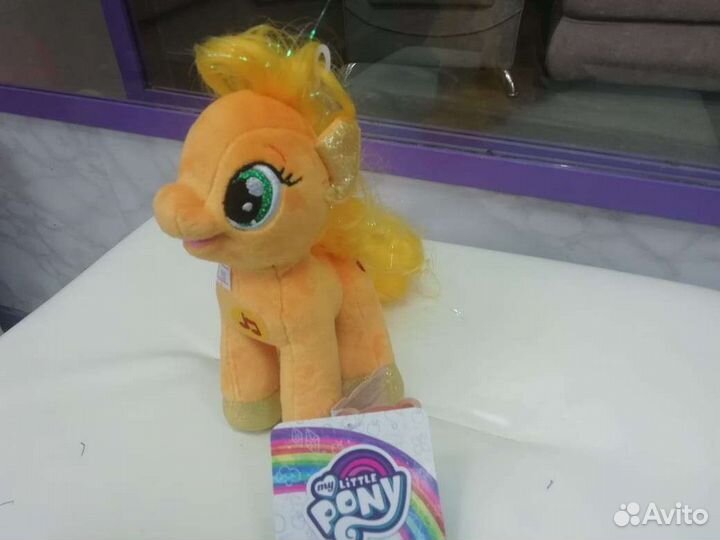 My little pony Пони оранжевая со звуком