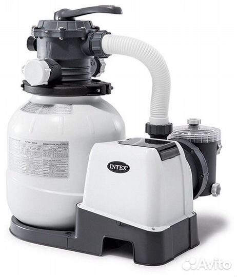 Фильтр-насос для бассейна Intex, песчаный 6000 л/ч