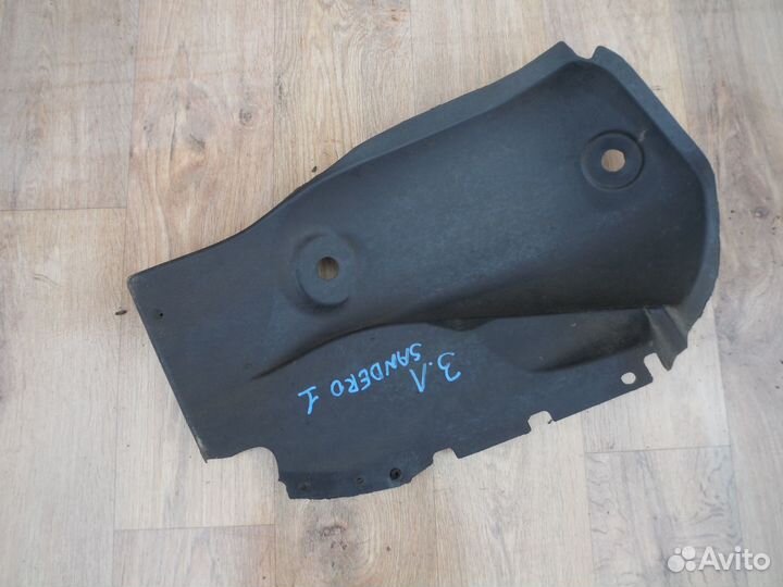 Подкрылок задний левый renault Sandero 1 2010