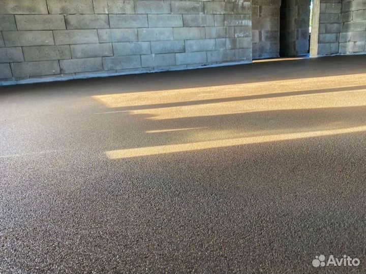 Полусухая стяжка пола за 1 день. Стяжка пола