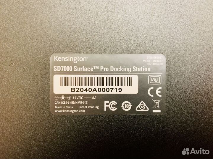 Док-станция Kensington SD7000 Surface Pro