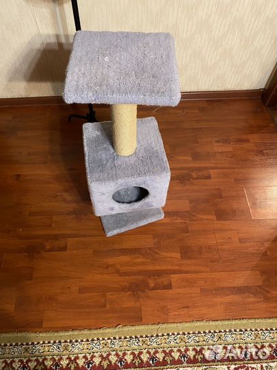 Когтеточка домик для кошки