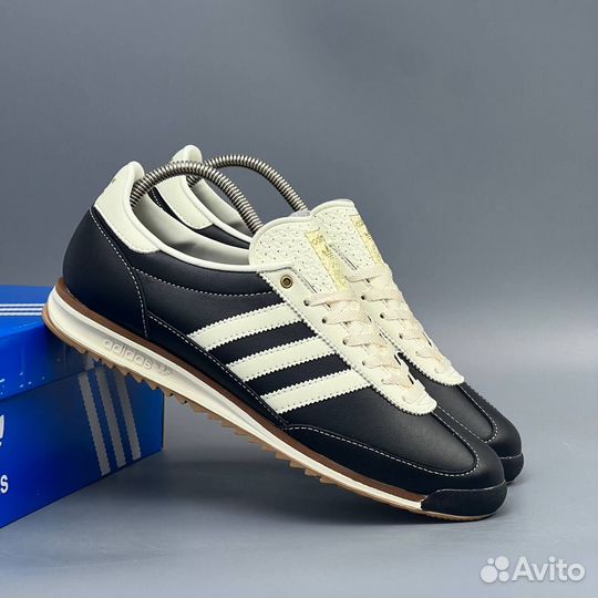 Кроссовки мужские Adidas SL 72 Core Black Leather