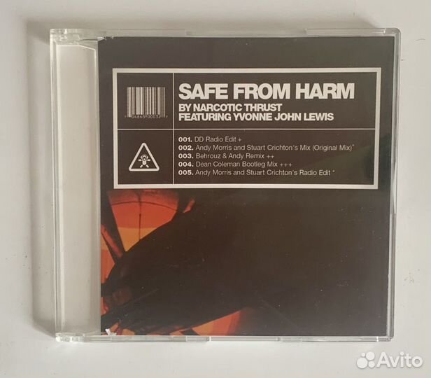 Narcotic Thrust - Save From Harm CD Single