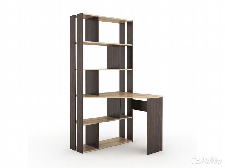 Стол компьютерный угловой белый Хит