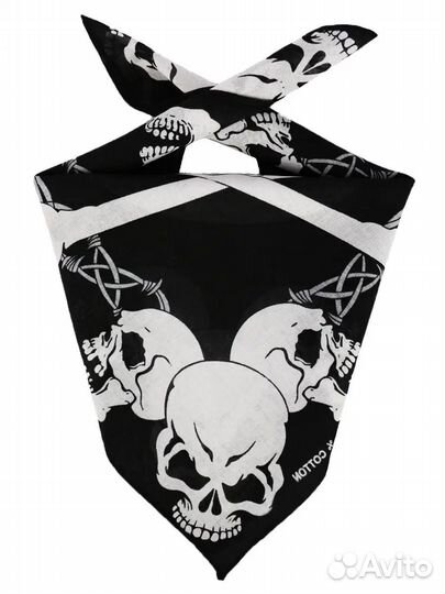 Бандана с черепами