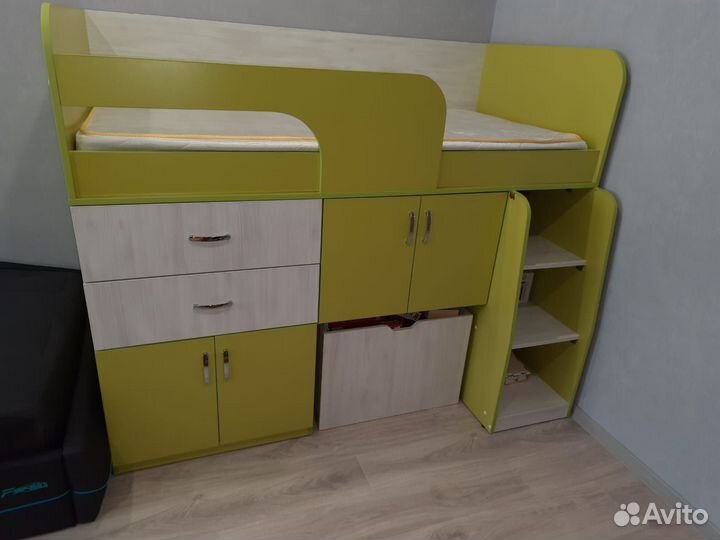 Детская кровать чердак