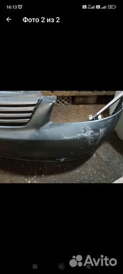 Передний Бампер на priora 1