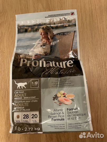 Сухой корм для кошек Pronature holistic