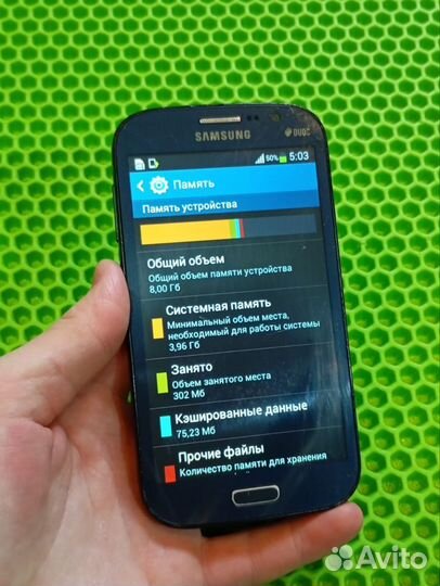 Samsung Galaxy Grand GT-I9082, 8 ГБ