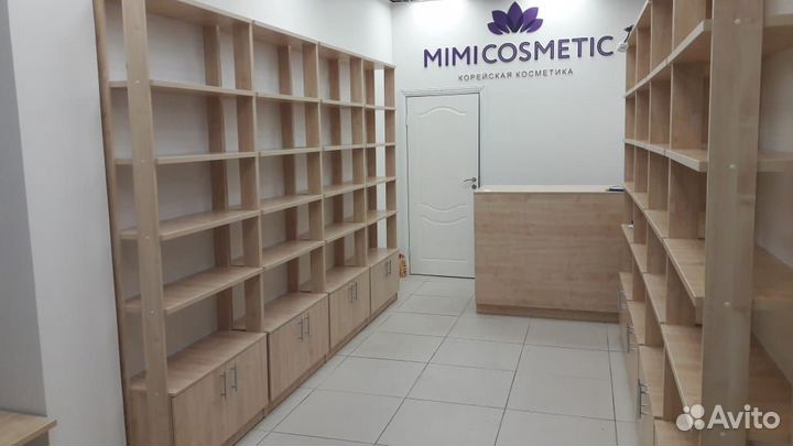 Торговый стеллаж из дсп