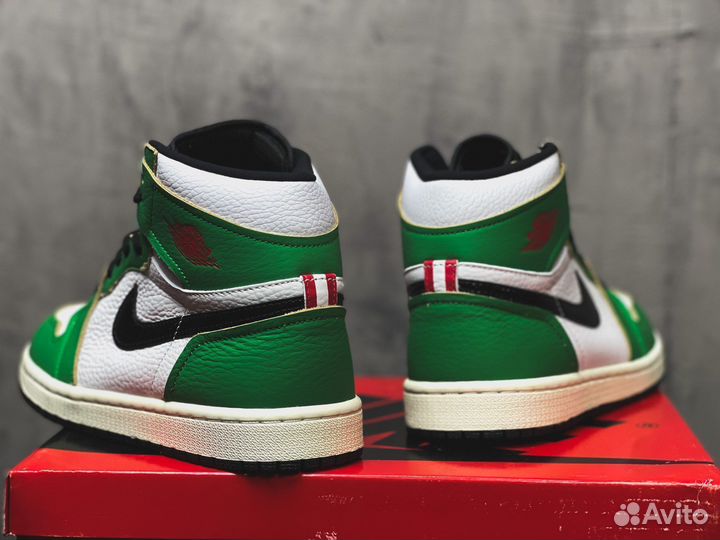Кроссовки Nike Air Jordan 1 Retro High Lucky Green