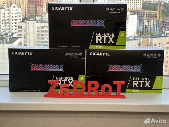 Rtx 3080 gigabyte vision 10gb