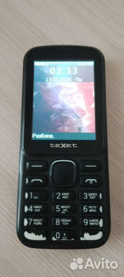 Кнопочный телефон texet