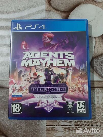 Игры для приставок ps4 agents mayhem