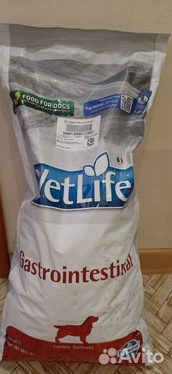 Farmina vet life gastrointestinal 12 кг