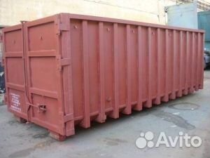 Вывоз мусора контейнер 8м3, 20м, 27м3, газель