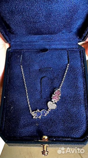 Браслет девочка и мальчик с коробочкой