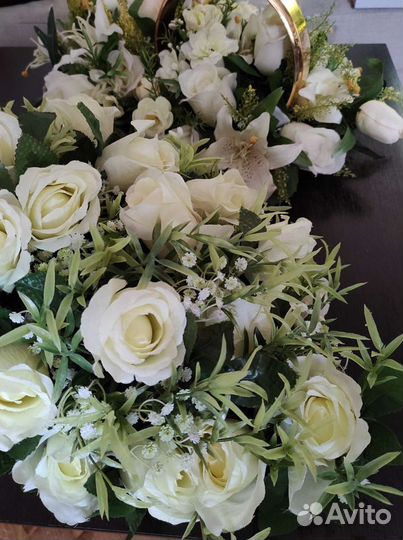 Свадебные кольца на машину