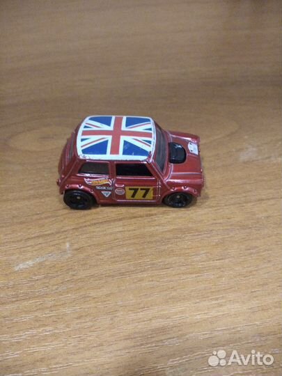 Машинка Hot wheels Morris Mini Cooper Red 2000