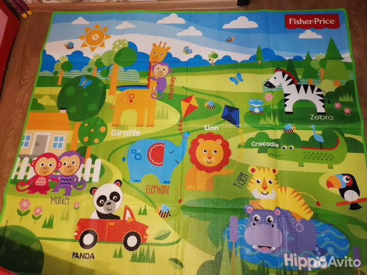 Коврик для детей Fisher Price новый 0+