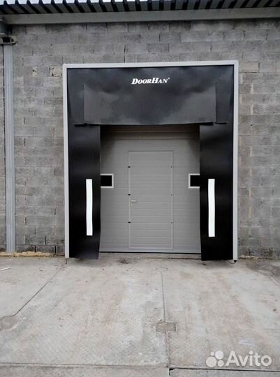 Гаражные секционные ворота с доставкой