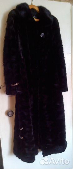 Шуба норковая удлинённая