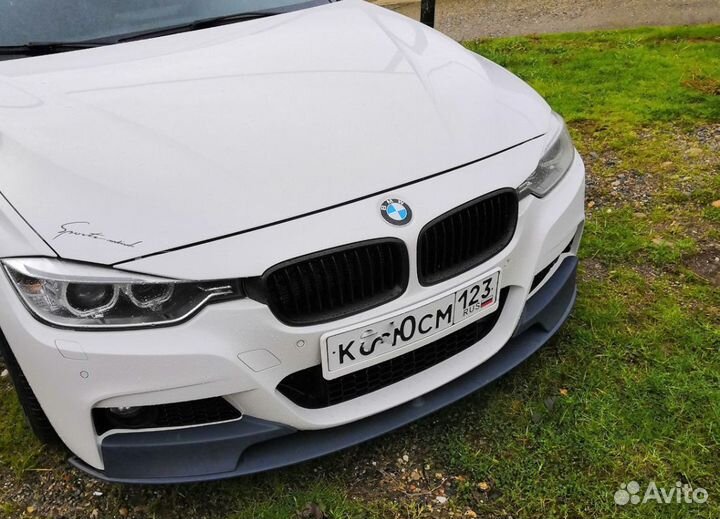 Губа BMW F30 М Perfomance black